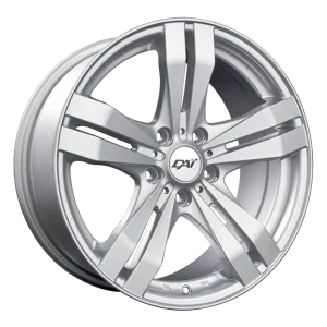 Dai Alloys – Target – Silver – 18″x8″ 35mm – All weather Wheels – DW3418006